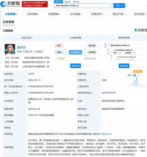 虎牙在海南設(shè)立兩家新公司，聚焦動漫游戲開發(fā)與數(shù)字文創(chuàng)軟件開發(fā)